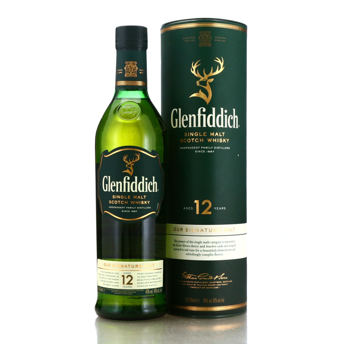 Glenfiddich 12 Year Old Signature Malt pre-2019
