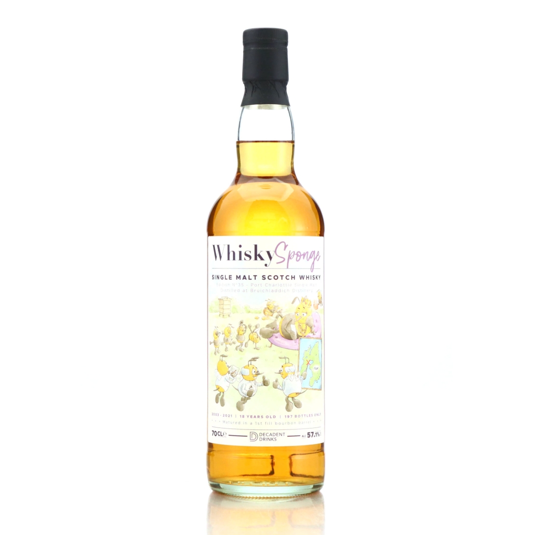 Port Charlotte 2003 Whisky Sponge 18 Year Old Edition No.35