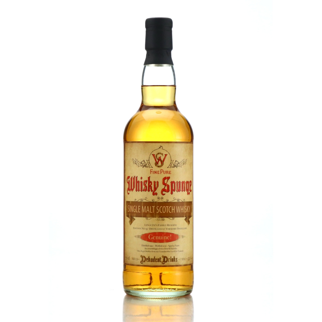 Tormore 1990 Whisky Sponge 31 Year Old Edition No.33