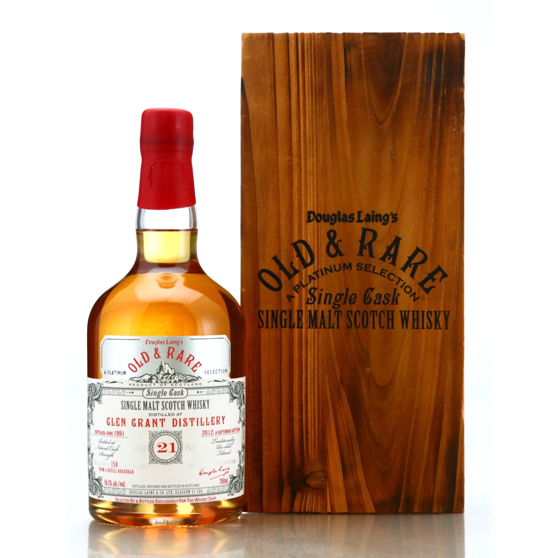 Glen Grant 1991 Douglas Laing 21 Year Old / Old and Rare