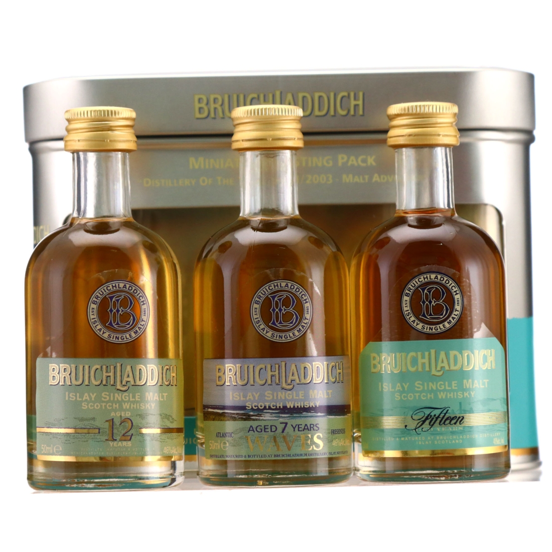 Bruichladdich Wee Laddie Miniature Tasting Pack x 3