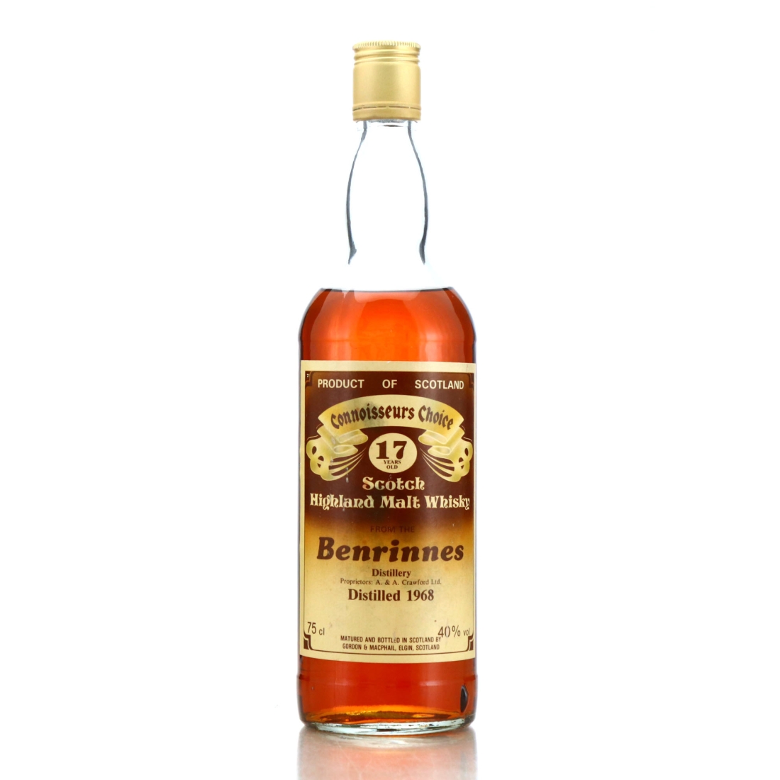 Benrinnes 1968 Gordon and MacPhail 17 Year Old