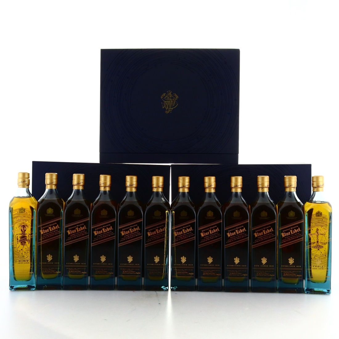 Johnnie Walker Blue Label Zodiac Set 12 x 20cl
