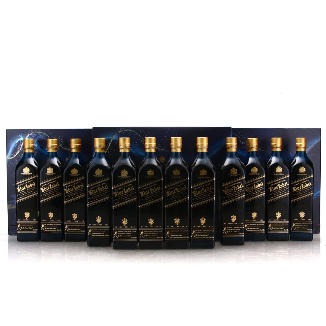 Johnnie Walker Blue Label Rare Animals Collection 12 x 20cl / Case