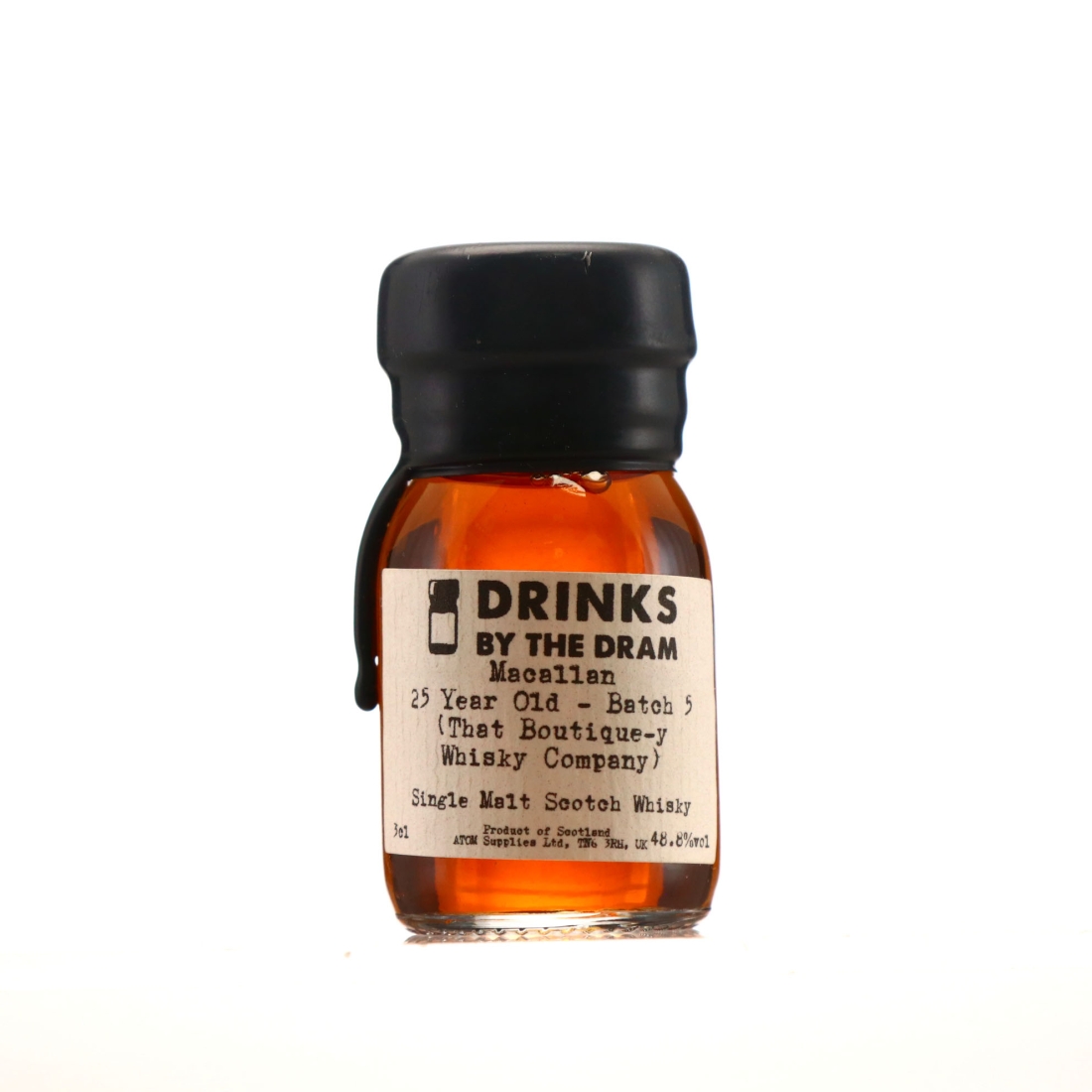 Macallan 25 Year Old That Boutique-y Whisky Company Batch #5 Sample