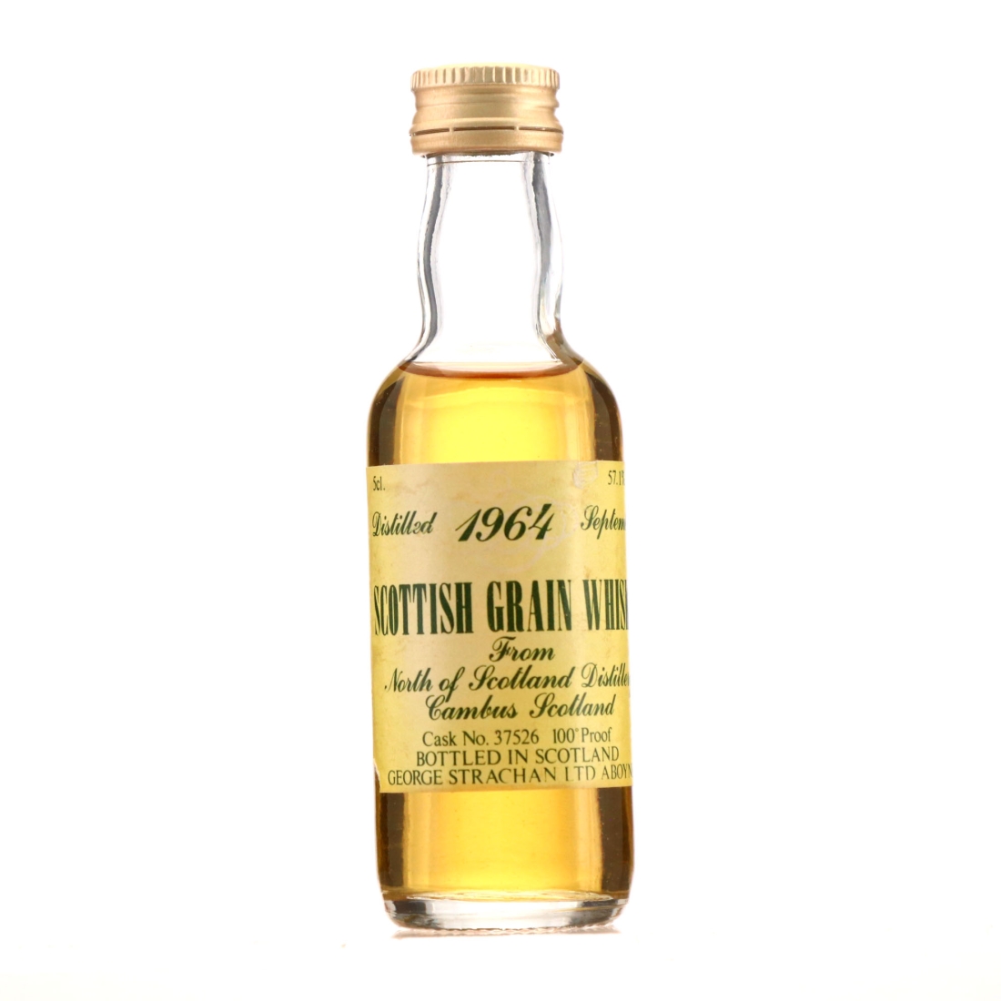 North of Scotland Single Cask 1964 Miniature #37526