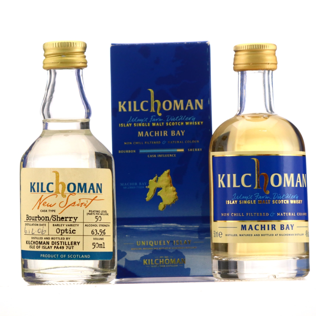 Kilchoman Miniature x 2