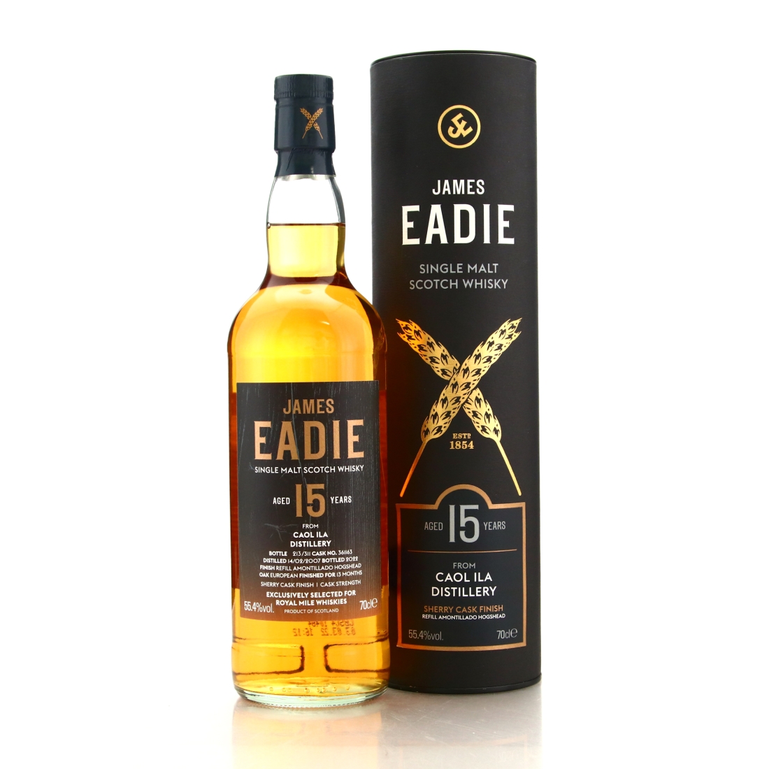 Caol Ila 2007 James Eadie 15 Year Old Sherry Finish / RMW