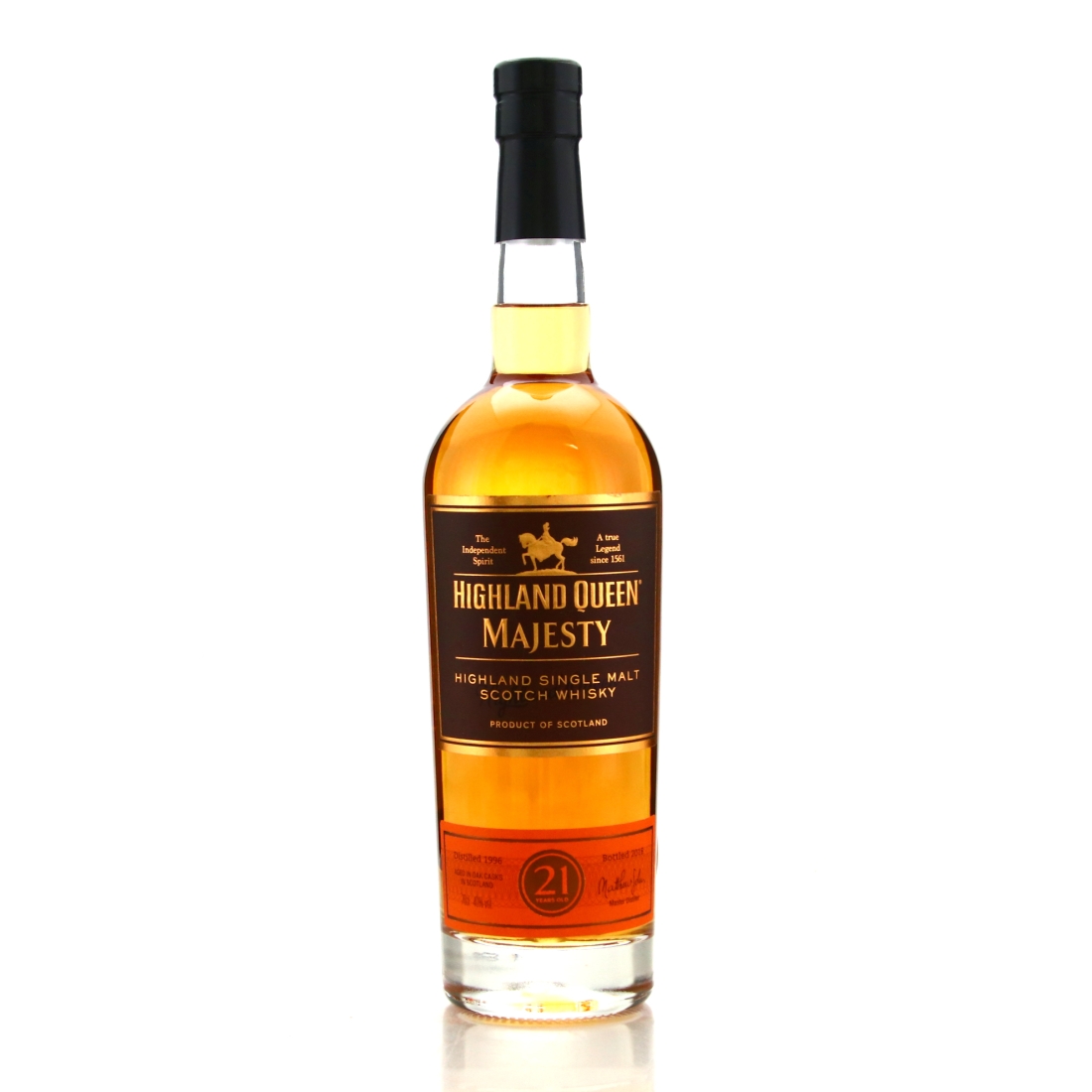 Highland Queen Majesty 1996 Highland Single Malt 21 Year Old