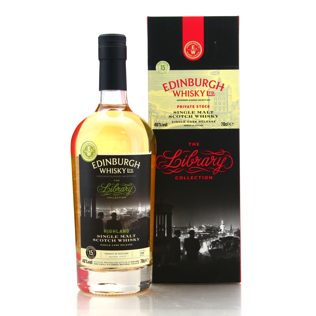 Ardmore 2002 Edinburgh Whisky 15 Year Old / The Library Collection
