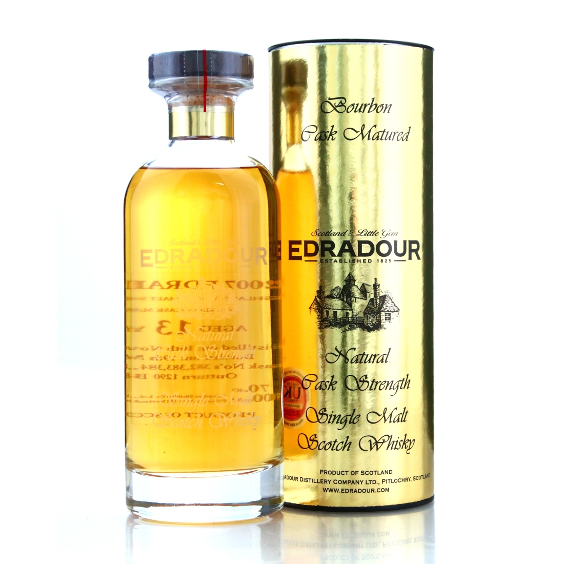 Edradour 2007 Bourbon Cask Matured 13 Year Old