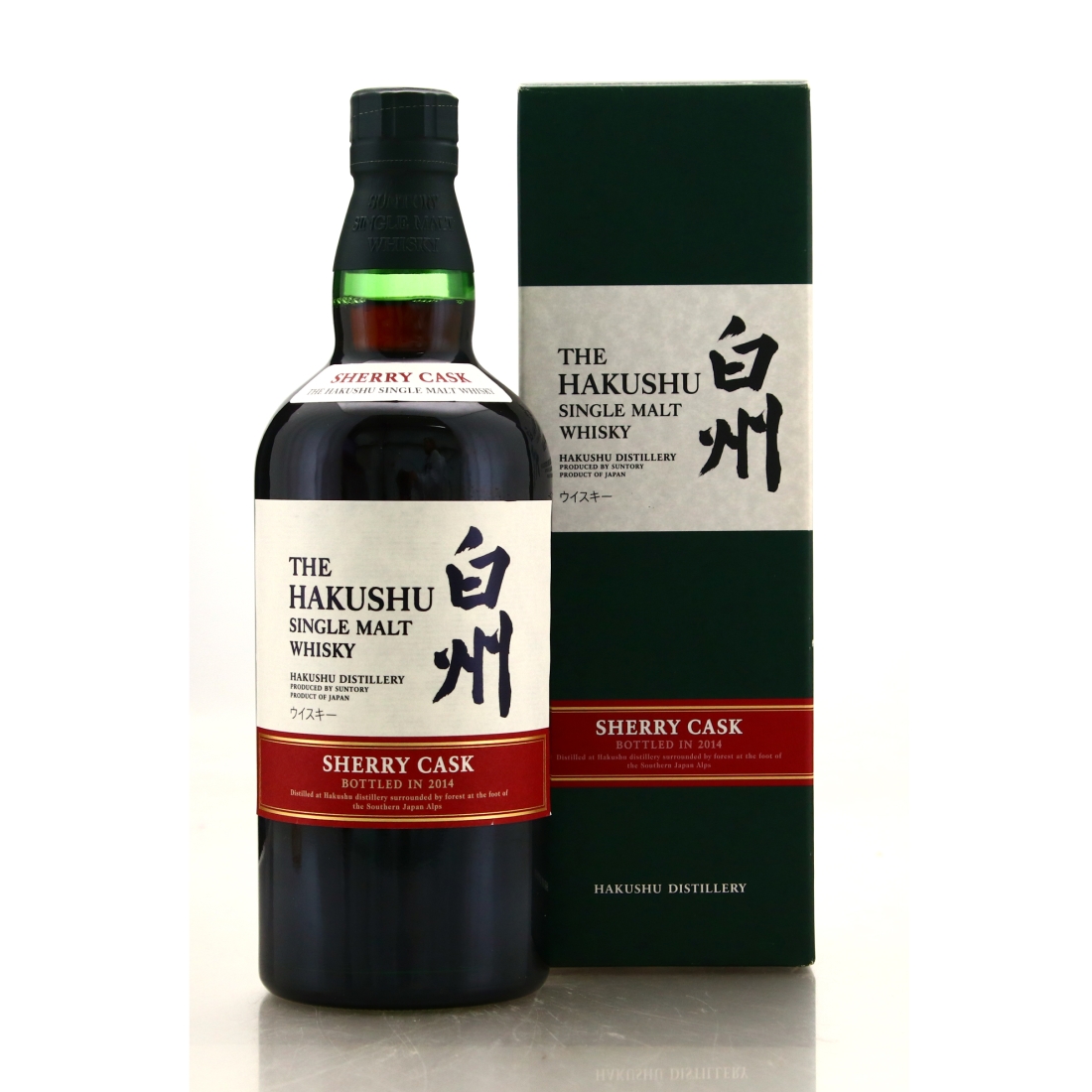 Hakushu Sherry Cask 2014