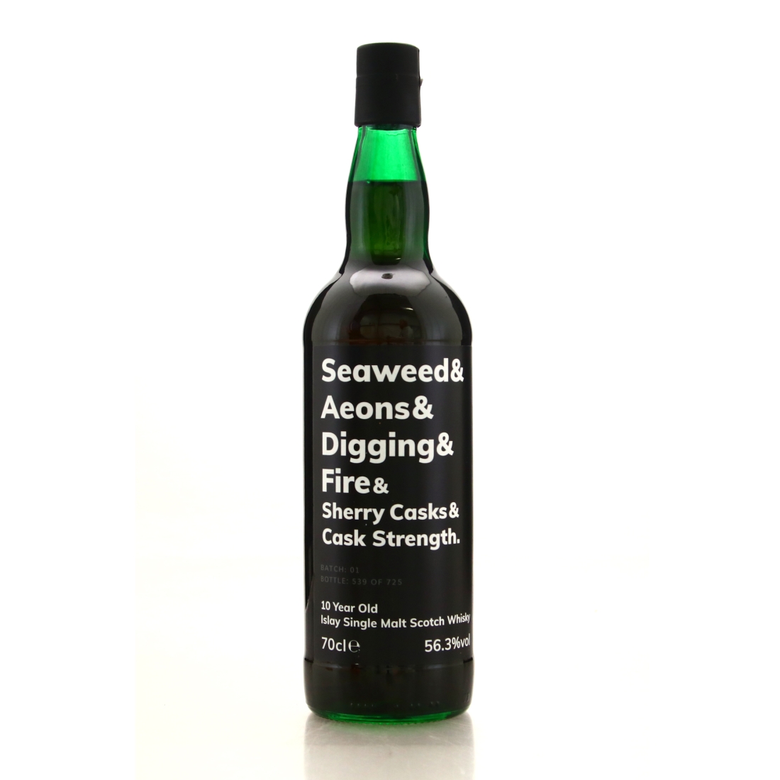 Seaweed and Aeons and Digging and Fire and Sherry Casks and Cask Strength 10 Year Old/ Batch #1