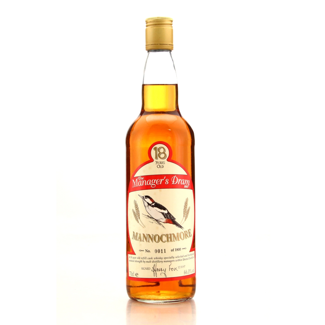 Mannochmore 18 Year Old Manager's Dram 1997