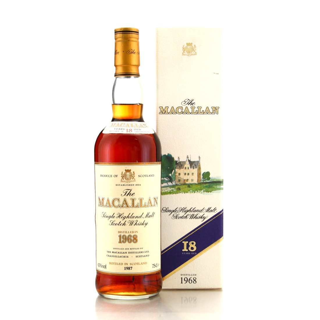 Macallan 1968 18 Year Old
