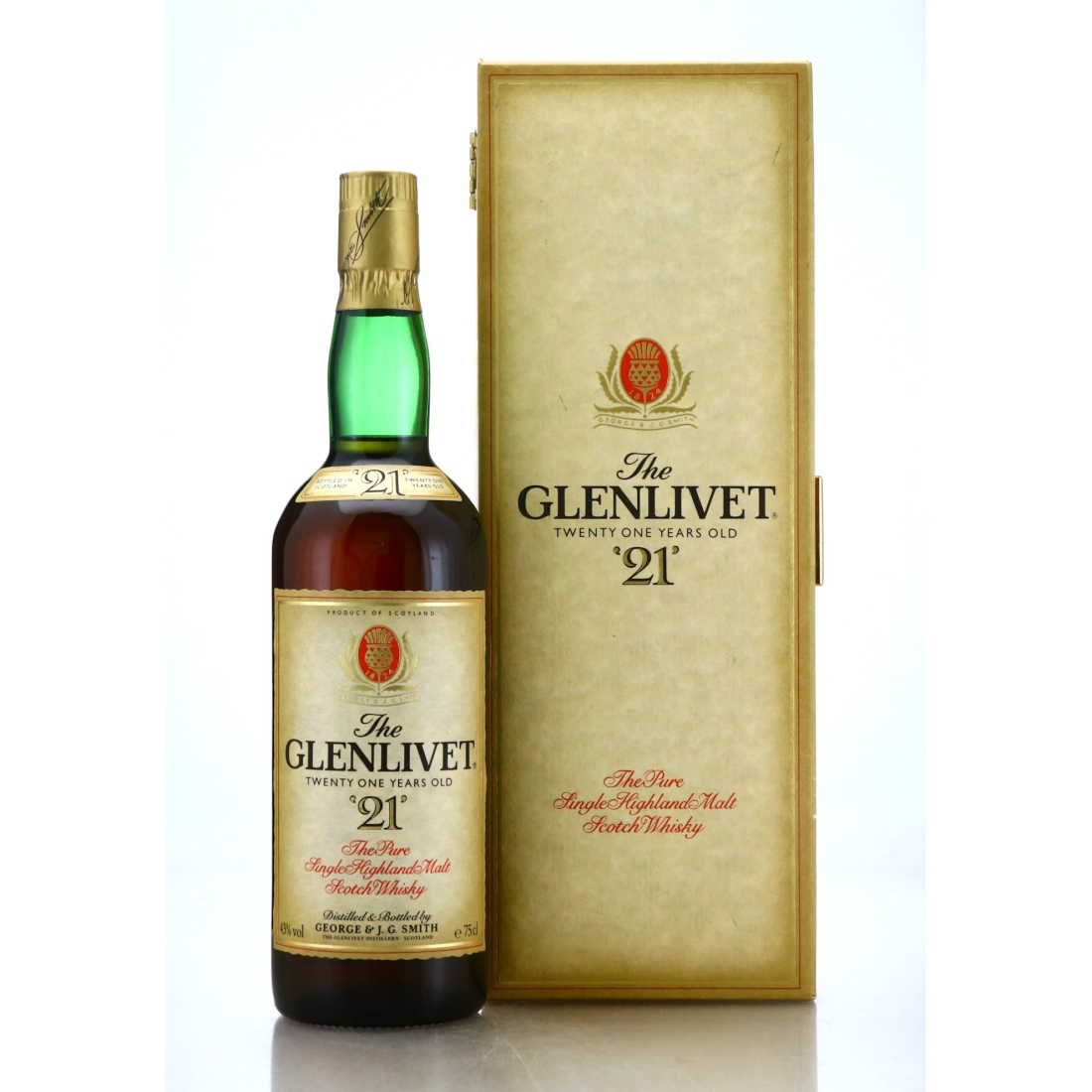 Glenlivet 21 Year Old 1980s