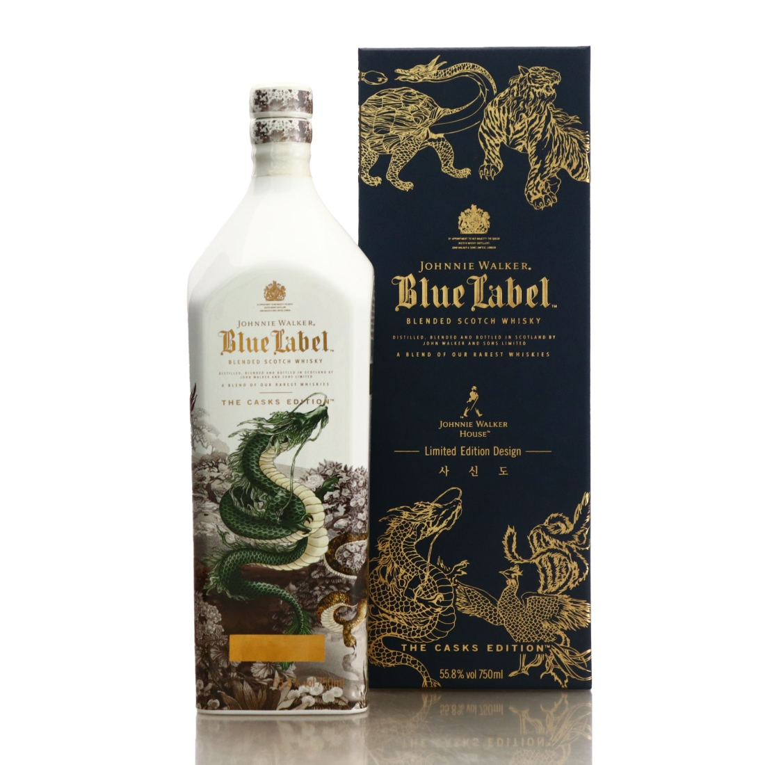 Johnnie Walker Blue Label Korea Sa Shin Do 75cl / The Casks Edition