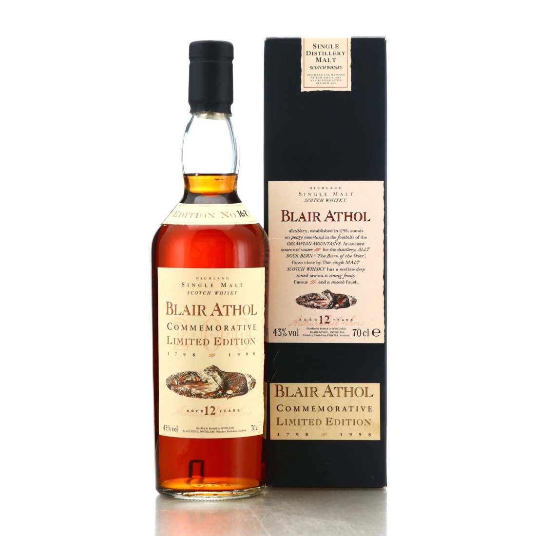 Blair Athol 12 Year Old Flora and Fauna Commemorative Limited Edition