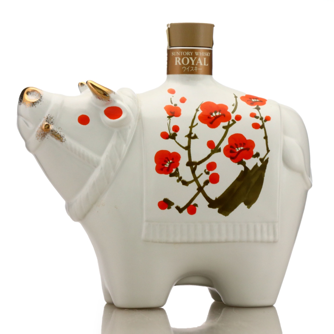 Suntory Royal 12 Year Old 60cl / Year of the Ox Decanter