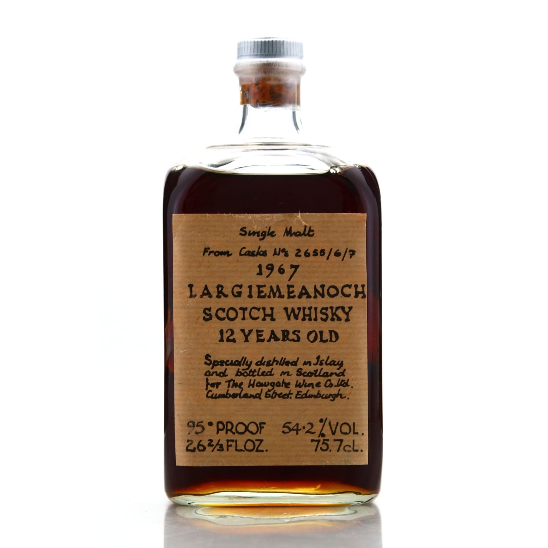 Bowmore 1967 Largiemeanoch 12 Year Old