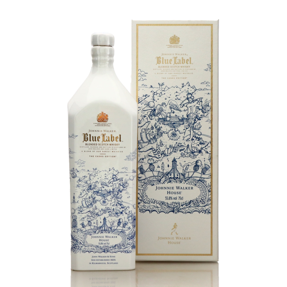 Johnnie Walker Blue Label Casks Edition 75cl / Johnnie Walker House