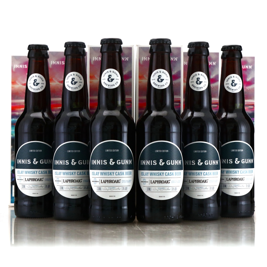 Innis & Gunn Islay Whisky Cask Beer / Laphroaig & Port 6 x 33cl
