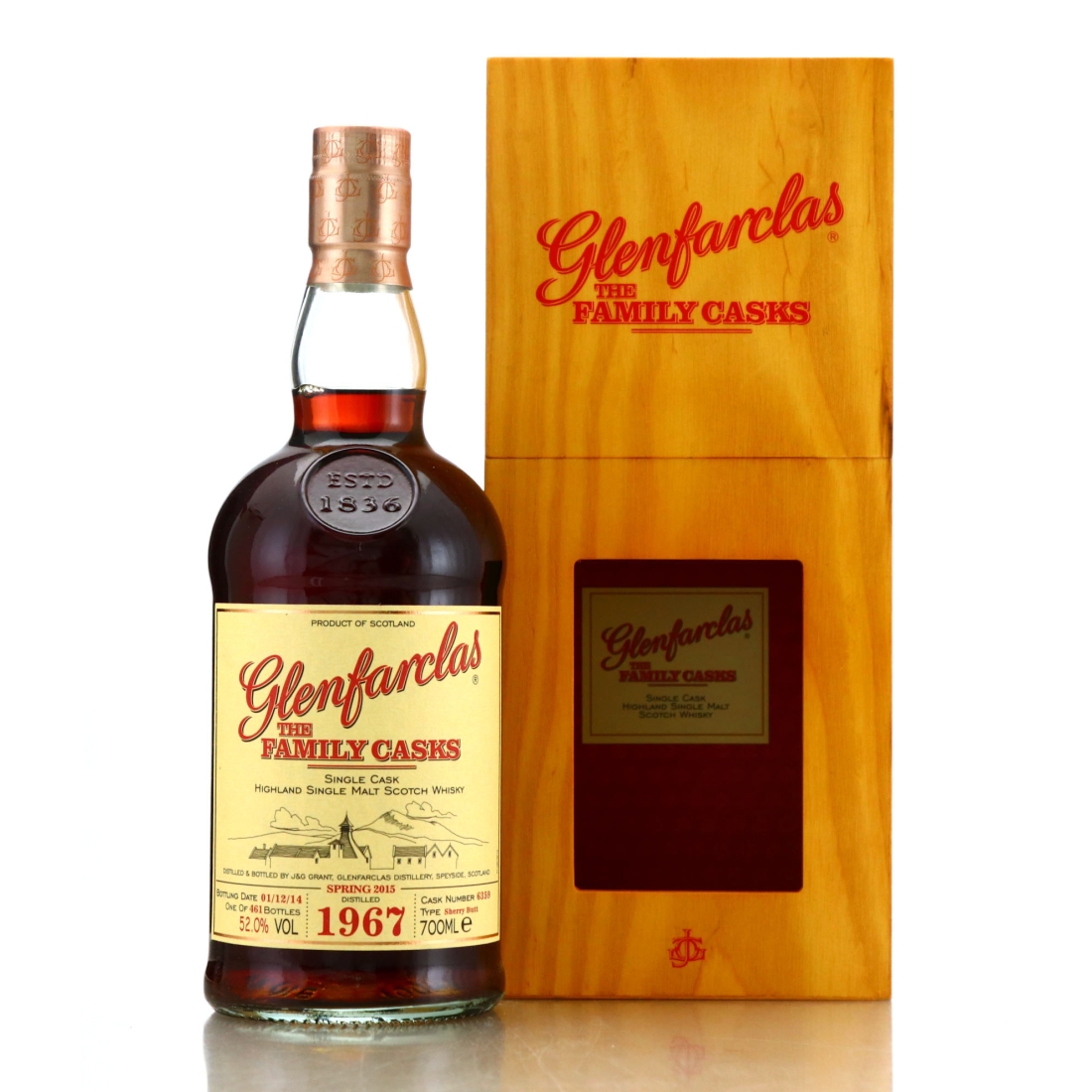 Glenfarclas 1967 Family Cask #6359 / Spring 2015