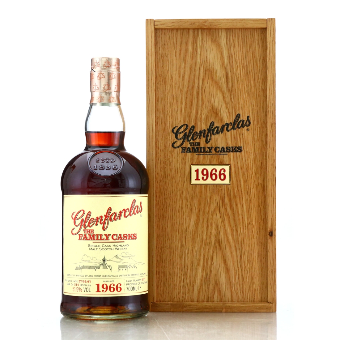 Glenfarclas 1966 Family Cask #4177 / Release I