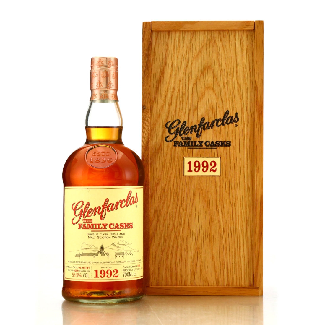 Glenfarclas 1992 Family Cask #264 / Release I