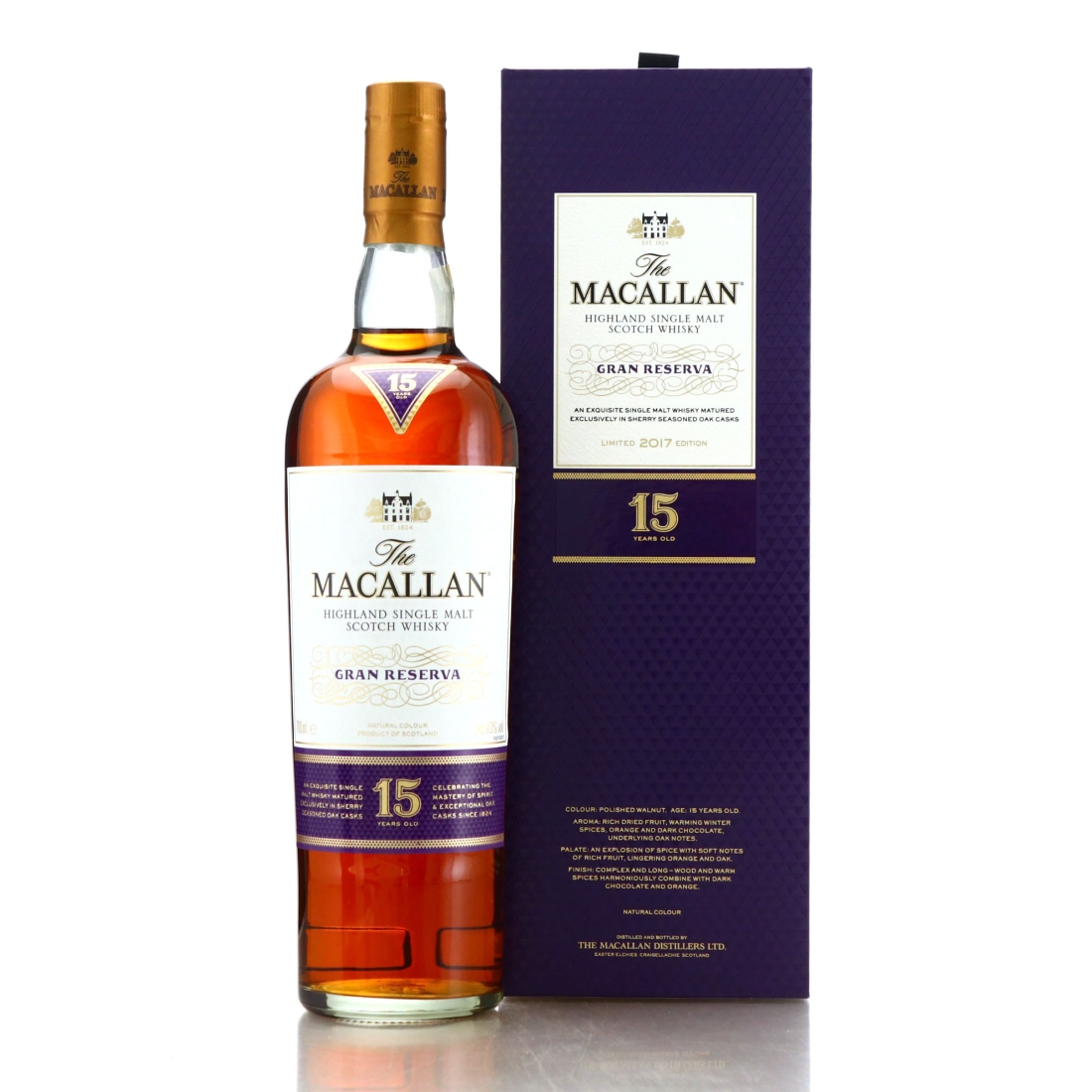 Macallan 15 Year Old Gran Reserva