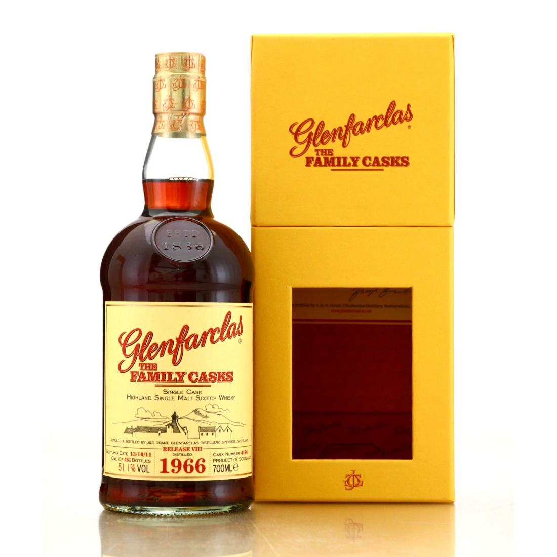 Glenfarclas 1966 Family Cask #4186 / Release VIII