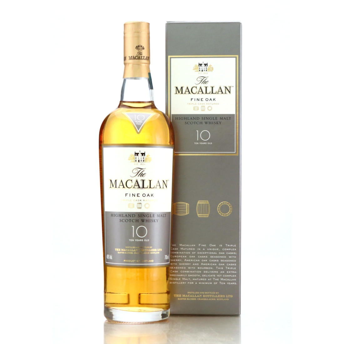 Macallan 10 Year Old Fine Oak