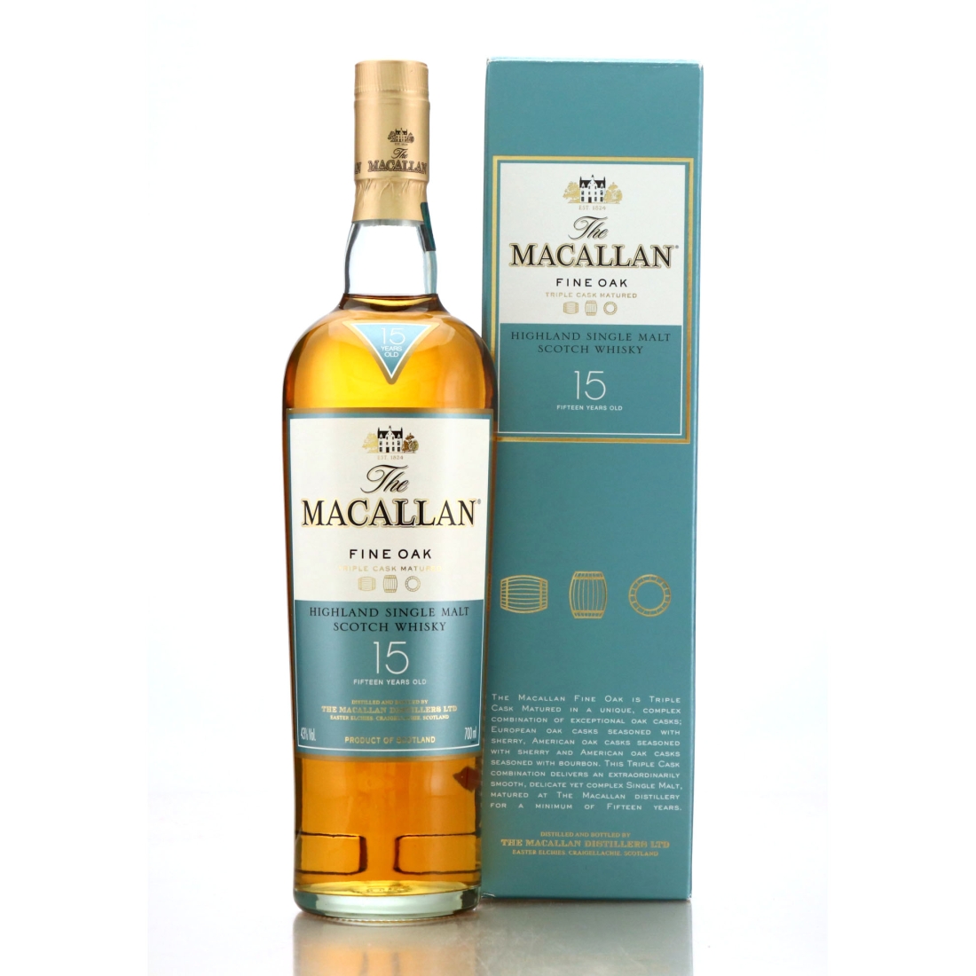 Macallan 15 Year Old Fine Oak