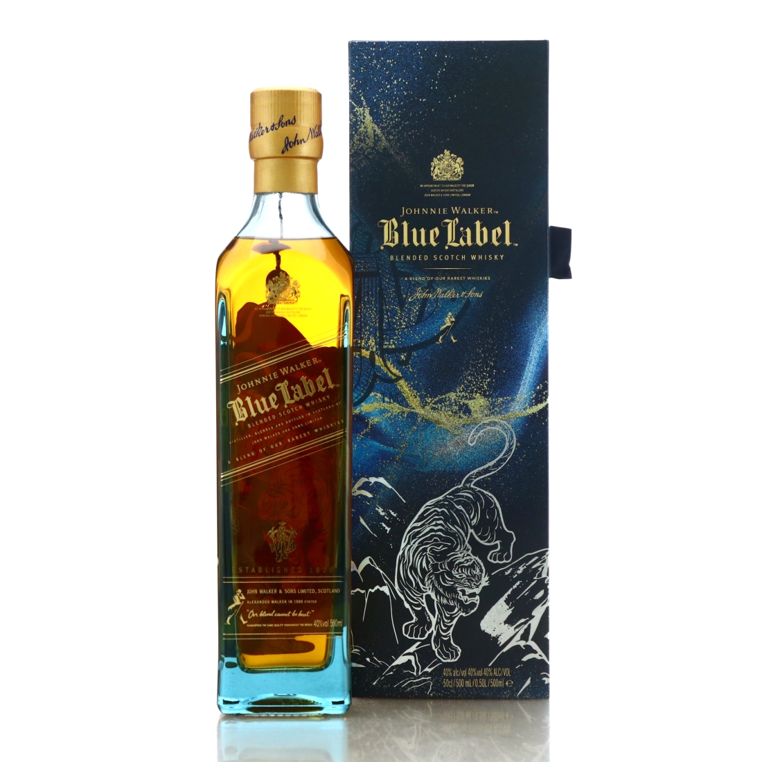 Johnnie Walker Blue Label Year of the Tiger 50cl