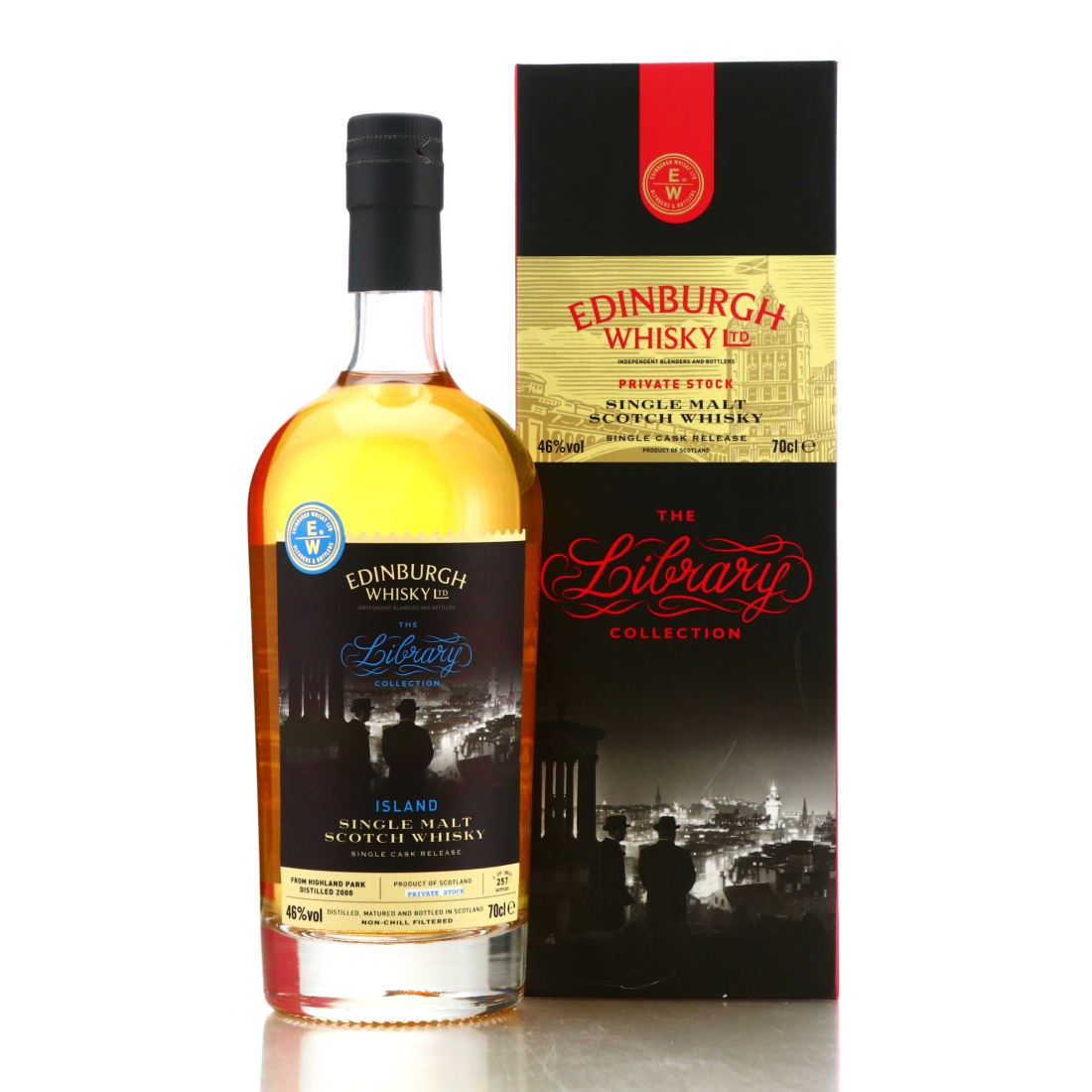 Highland Park 2000 Edinburgh Whisky / The Library Collection