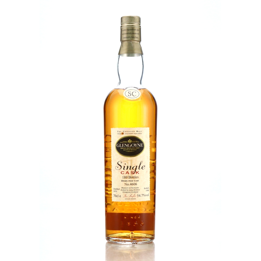 Glengoyne 1970 Single Cask #4606