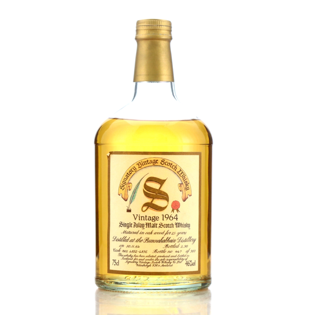 Bunnahabhain 1964 Signatory Vintage 25 Year Old