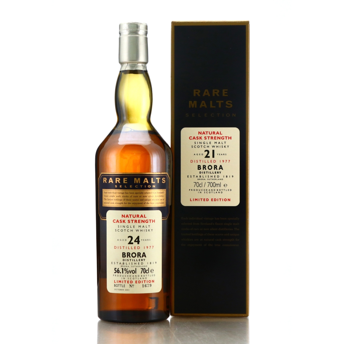 Brora 1977 Rare Malts 24 Year Old / 56.1%