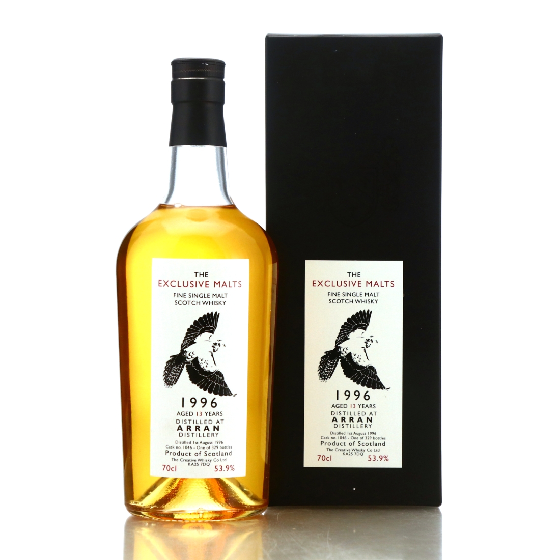 Arran 1996 Exclusive Malts 13 Year Old