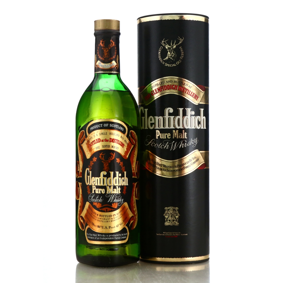 Glenfiddich Pure Malt 1980s