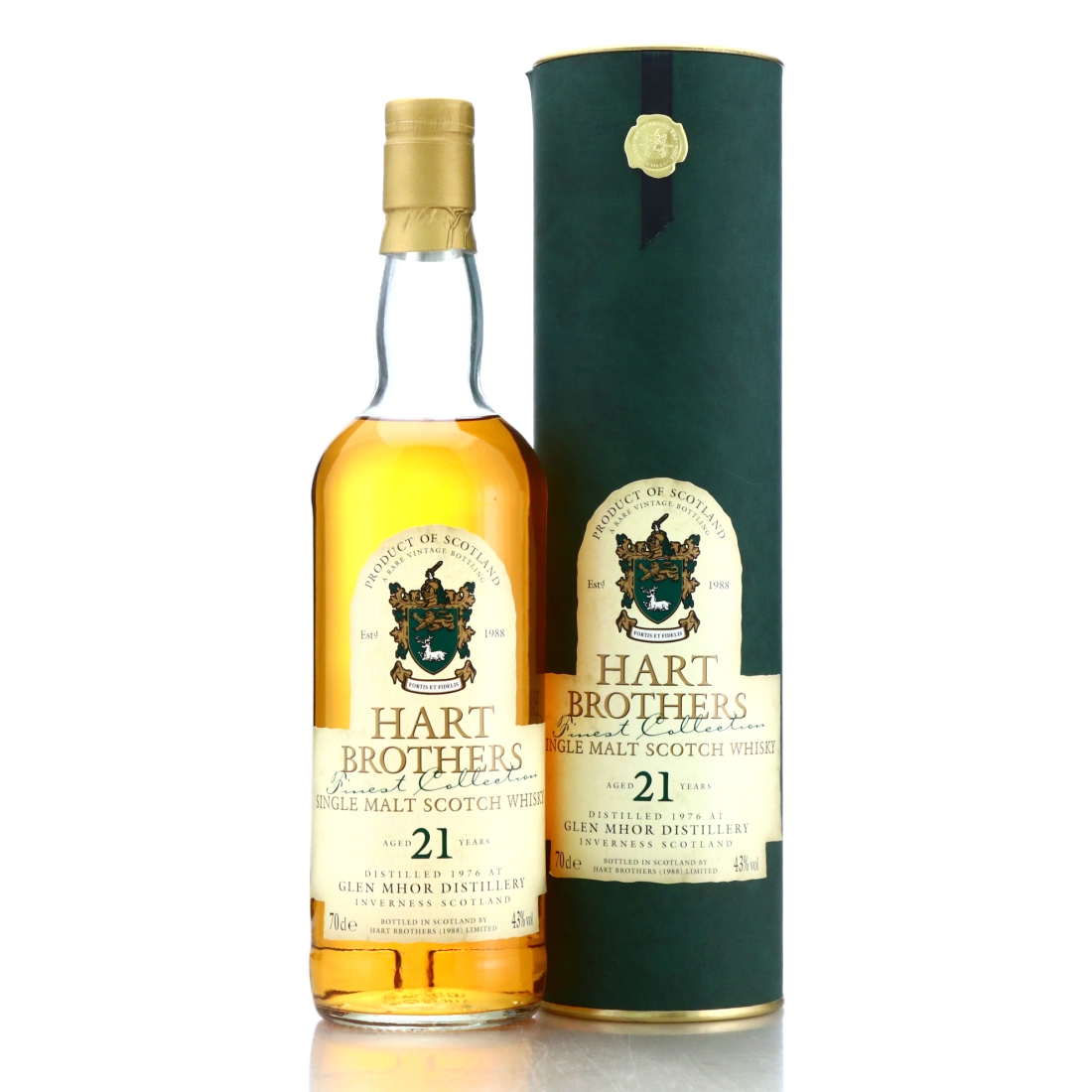 Glen Mhor 1976 Hart Brothers 21 Year Old