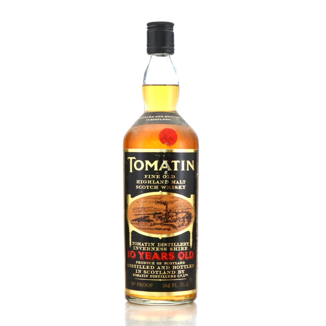 Tomatin 10 Year Old 1970s