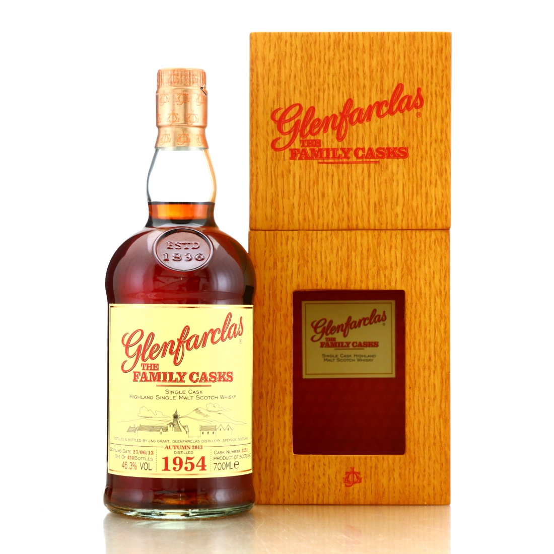 Glenfarclas 1954 Family Cask #1253 / Autumn 2013