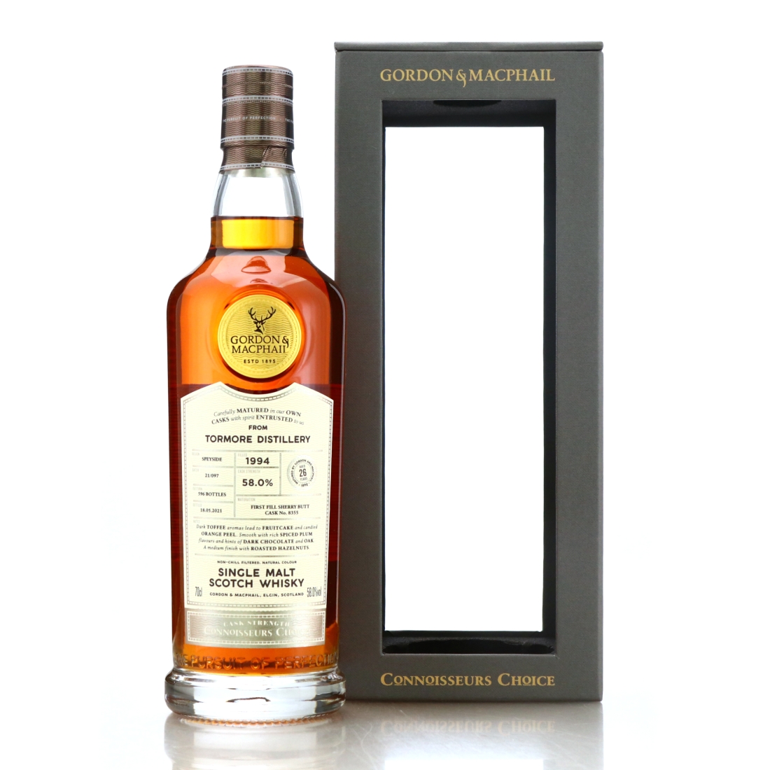 Tormore 1994 Gordon and MacPhail 26 Years Old Batch #21/097