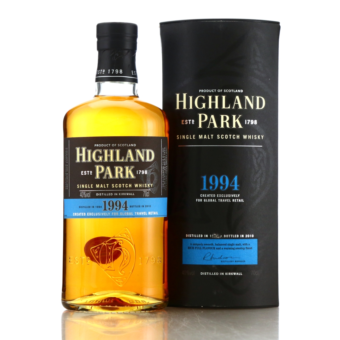 Highland Park 1994 Global Travel Retail