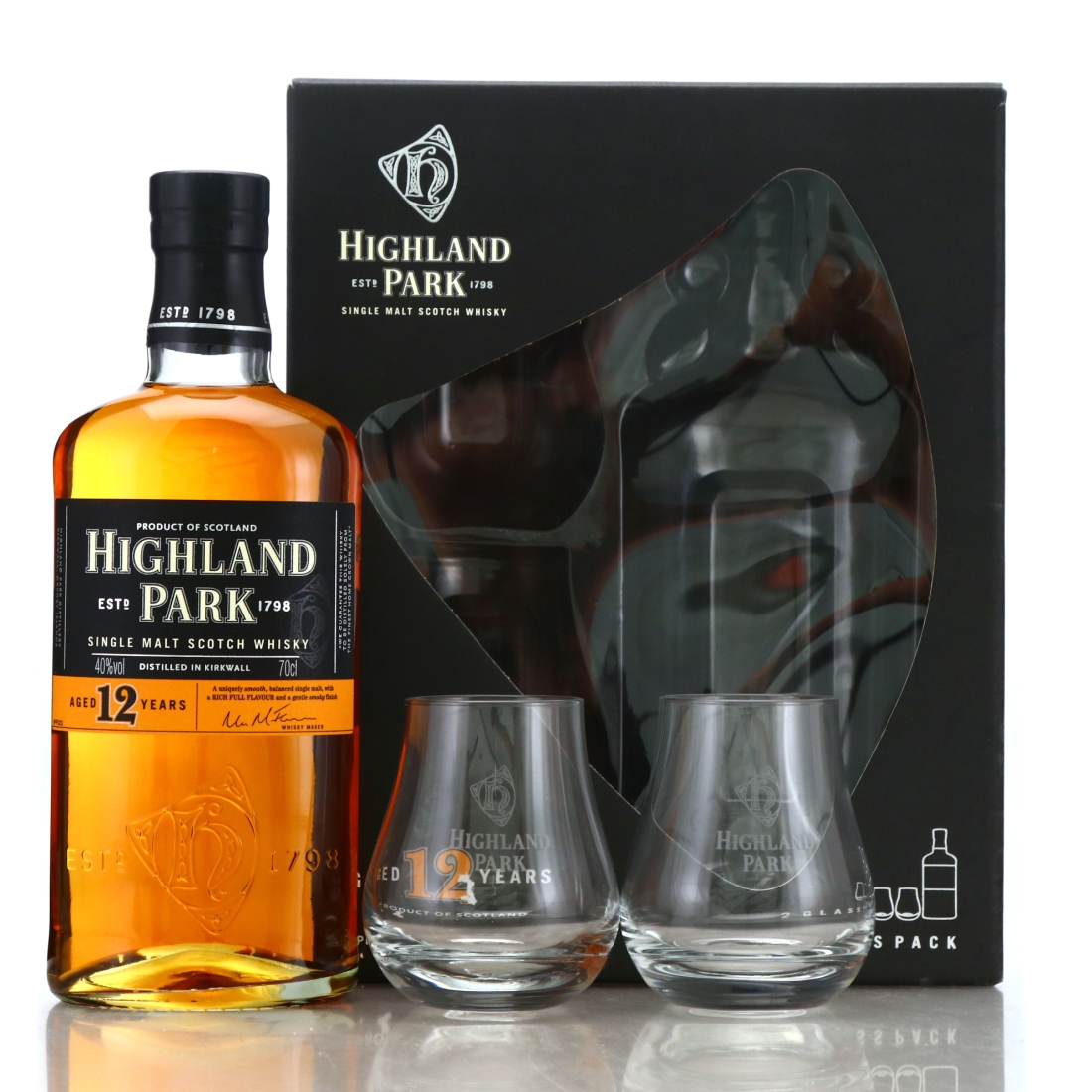 Highland Park 12 Year Old pre-2017 Gift Pack