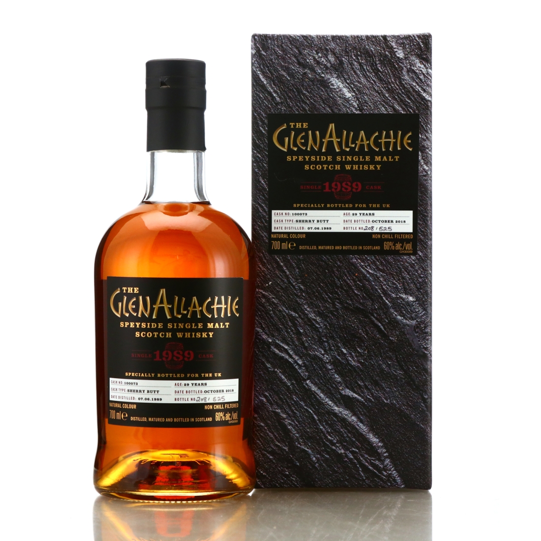 Glenallachie 1989 Single Sherry Cask 29 Year Old #100073 / UK
