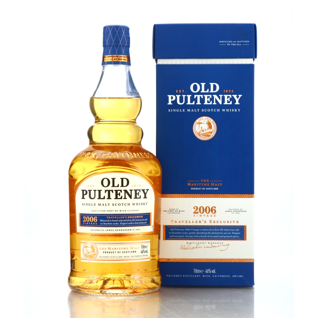 Old Pulteney 2006 1 Litre / Traveller's Exclusive