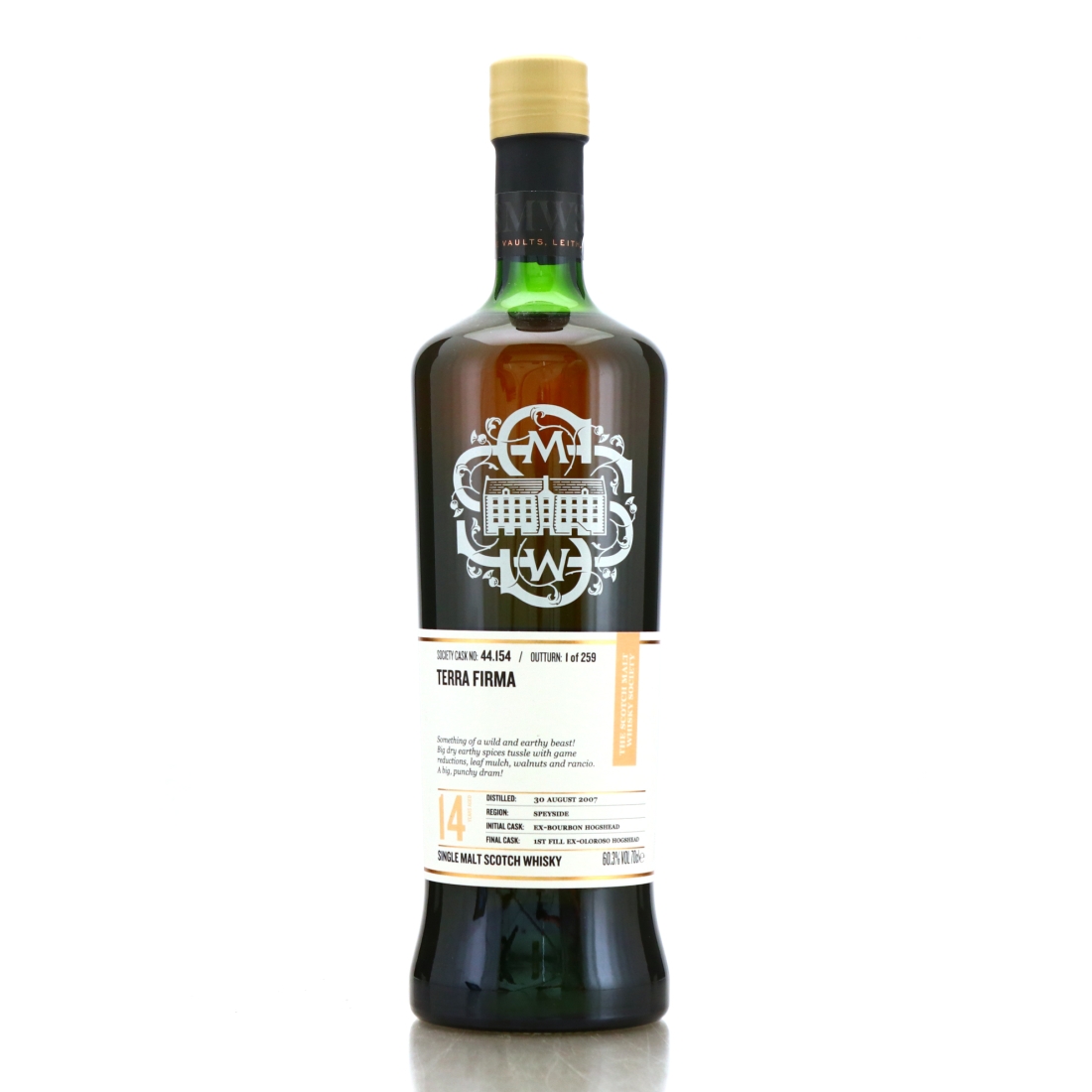 Craigellachie 2007 SMWS 14 Year Old 44.154