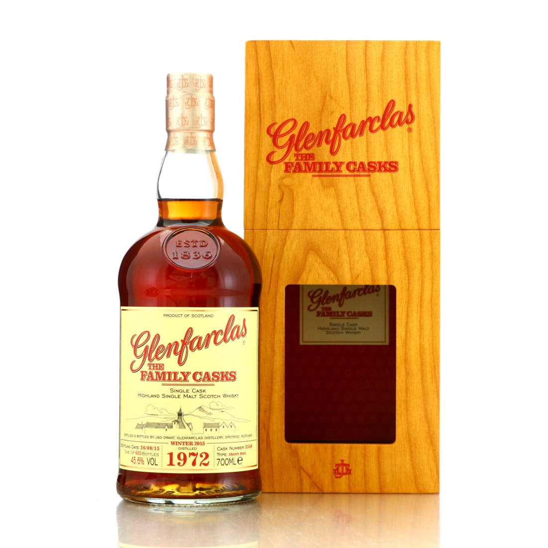 Glenfarclas 1972 Family Cask #3548 / Winter 2015